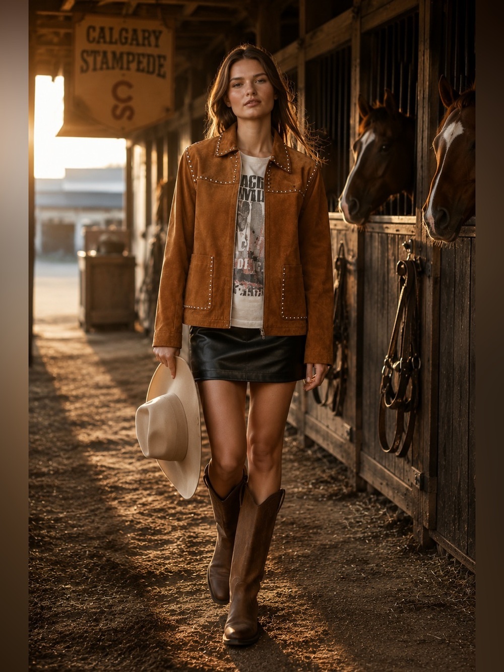 Anthropologie NWT BLANKNYC Real Suede Studded Jacket size S